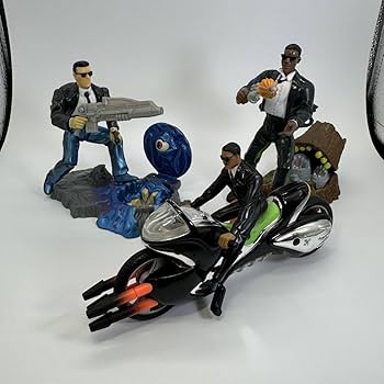 Amazon.co.jp: メンインブラック MIB フィギュア 3体セット